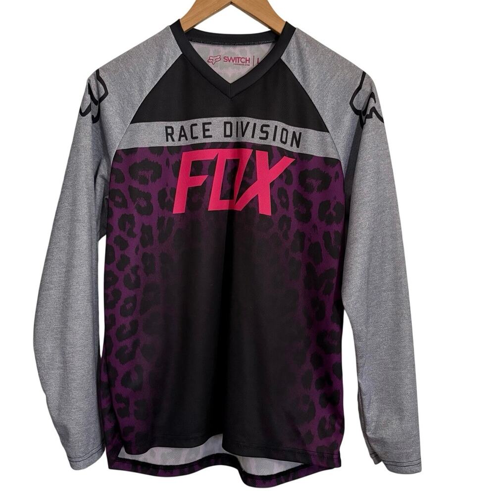 Fox Racing Switch Motocross Jersey Shirt Women’s Size Large Racing Outdoor